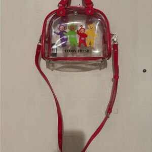 Teddy Fresh Teletubbies Clear Stadium Bag